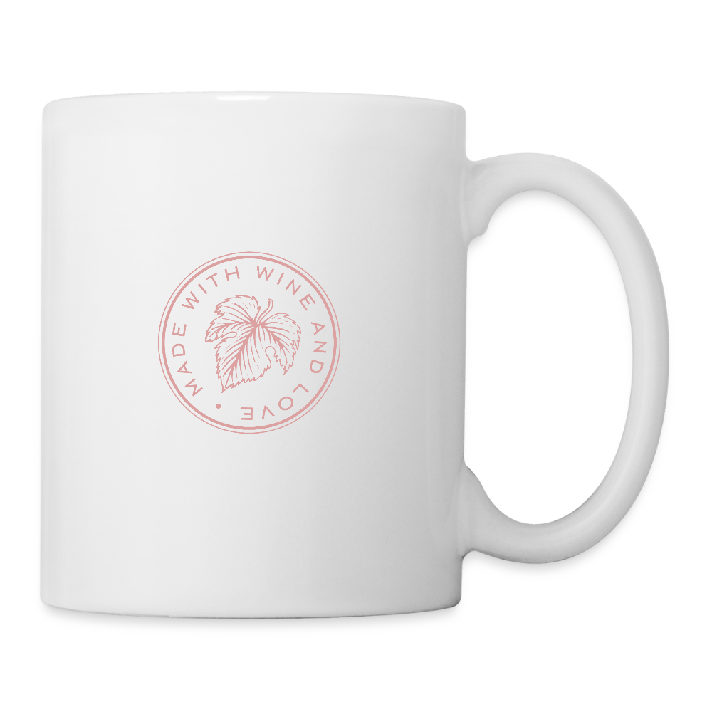 Jam Vino 11oz Ceramic coffee Mug — Dishwasher & Microwave Safe - white