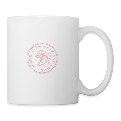 Jam Vino 11oz Ceramic coffee Mug — Dishwasher & Microwave Safe - white